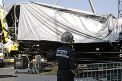 Stage for French Madonna show collapses; 1 dead