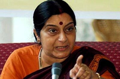 Sushma meets President over opposition to Rao’s nomination for Lokpal