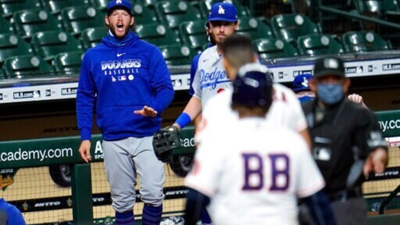 Dodgers' Kelly suspended 8 games for buzzing, mocking Astros