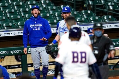 Dodgers' Kelly suspended 8 games for buzzing, mocking Astros