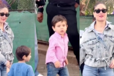 Kareena Kapoor, Taimur, Jeh Steal the Show at Karan Johar's Kids Yash And Roohi's Birthday Bash