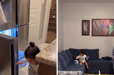 This Video Of Toddler Running Away With Ice Cream Tub Has Excessive Amount Of Cuteness