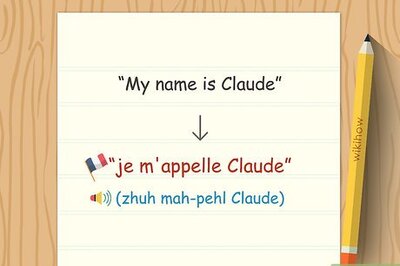 How to Say “My Name Is” in French