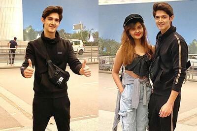 Rohan Mehra and Kanchi Singh Head to Dubai for Music Video Shoot; See Pics