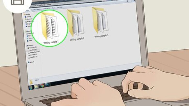 How to Prepare a Writing Sample
