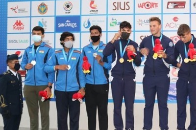 Men's Trap Team Bag Silver for India's 20th Medal at Junior Shooting Worlds