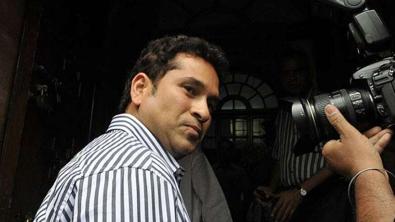 Sachin Tendulkar, Rekha Cast Votes in Vice Presidential Elections