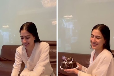Sara Ali Khan Celebrates Birthday With Paparazzi, Video Inside