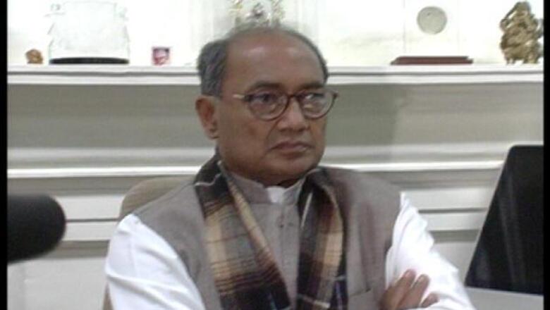 Cong would get at least 100 seats in UP: Digvijaya
