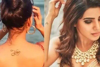 Samantha Has Three Tattoos Connected To Ex-Husband Naga Chaitanya