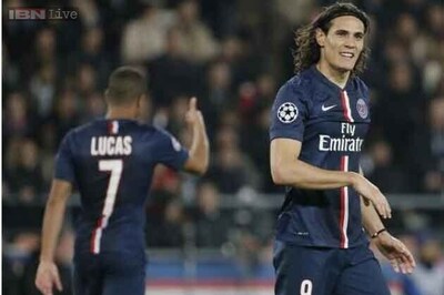 Cavani sends PSG through to Champions League last 16