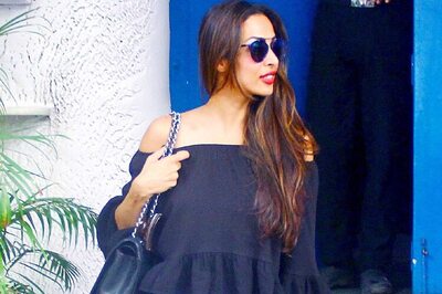 Look of the day: Malaika Arora Khan looks chic as she goes 90s with her boot-cut pants