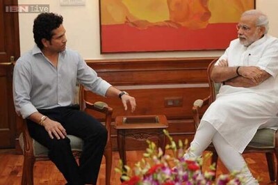 Sachin Tendulkar meets PM Modi, discusses 'Swachh Bharat initiative' campaign