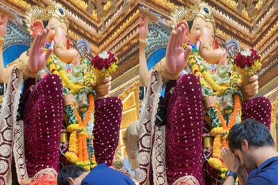 Kartik Aaryan Walks Barefoot, Visits Lalbaugcha Raja In Mumbai On Ganesh Chaturthi | Watch