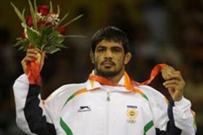 In pics: Sushil Kumar wins Olympic bronze