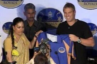 Rajasthan Royals gear up for the first IPL match