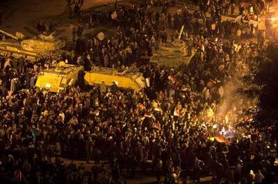 Egypt revolutionaries make return to Tahrir Square