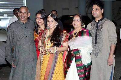 A very private mehendi ceremony for Vidya Balan