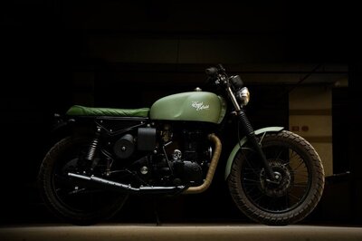 Hyderabad Based Customizer Gives Royal Enfield Classic 350 Old School Café RacerLook [Video]