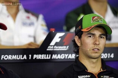 Force India's Sergio Perez looking forward to Russian Grand Prix