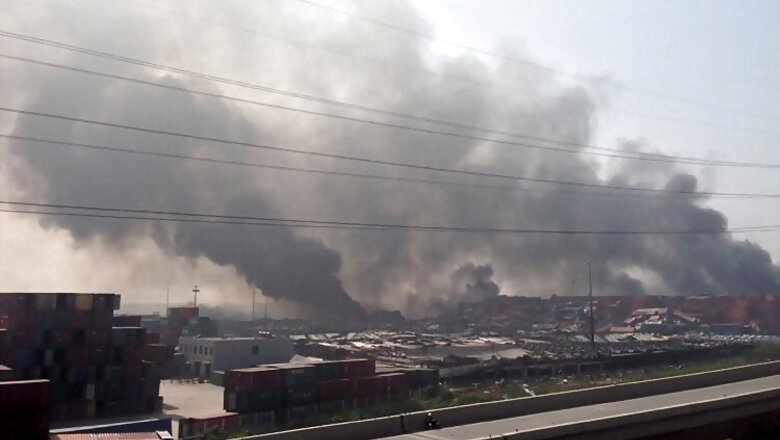 At least 50 dead as huge warehouse blasts hit Chinese port