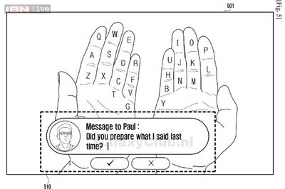 Samsung's 'Galaxy Glass' wants to turn your hands into a keyboard