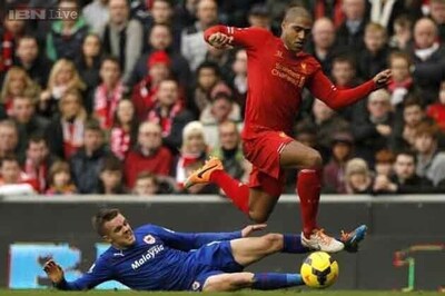 Liverpool defender Johnson out indefinitely, says Rodgers