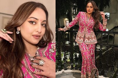 Sonakshi Sinha In Pink Ethnic Outfit Looks Oh-So-Gorgeous; Check Out Pictures