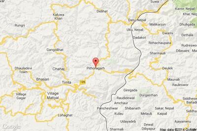 Devotees celebrated the traditional 'Bagwal' festival by throwing fruits at each other