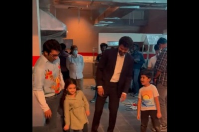 Watch: Beast Star Vijay Dances With Choreographer Sathish Krishnan’s Kids