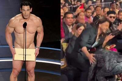 John Cena Goes Nude To Present Oscar For Best Costume; Atlee Touches SRK's Feet At An Award Show