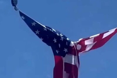 ‘Angels Watching’: Internet Sees Divine Signs In Twisted Flag Before Trump Shooting