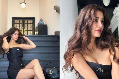 Sexy! Disha Patani Sends Fans Into A Frenzy In Stunning Black Strapless Dress, See Hot Photos