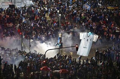 World Cup 2014: Mix of tears, cheers and violence in Argentina