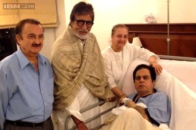Dilip Kumar's health condition stable, interacts with Amitabh Bachchan