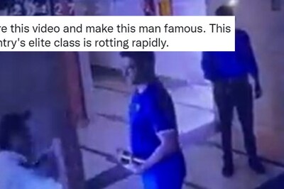 'Inhumane': Gurugram Man Slapping Guards After Being Stuck in Lift Sparks Outrage