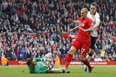 Liverpool defender Skrtel charged with violent conduct