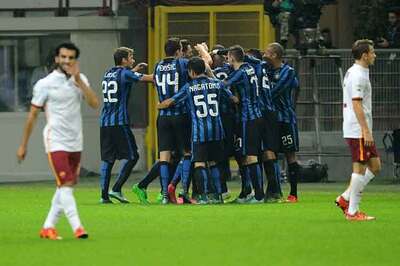 Inter Milan beat AS Roma to take top spot, Juventus down Torino