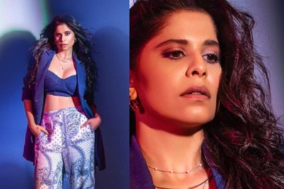 Sai Tamhankar's Look In Blue Three Piece Will Set Goals For 'Midweek Glam'