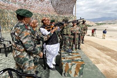 Can't Guarantee Anything on China Dispute But Not an Inch of Our Land Can be Taken: Rajnath Singh