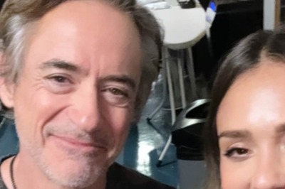 In Pics: Fantastic Four Star Jessica Alba, Robert Downey Jr Hang Out In New York