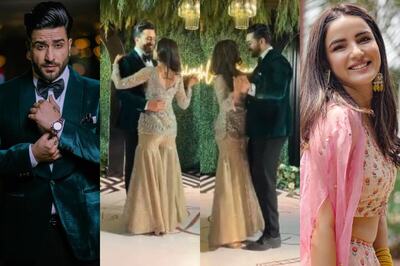 Jasmin Bhasin-Aly Goni's Romantic Dance At Krishna Mukherjee's Sangeet Makes Fans Scream 'Shaadi Karlo'