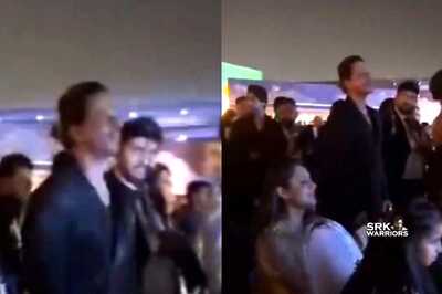 SRK's Reaction To Rihanna Singing at Anant Ambani-Radhika Merchant's Pre-Wedding Bash Goes Viral; Watch