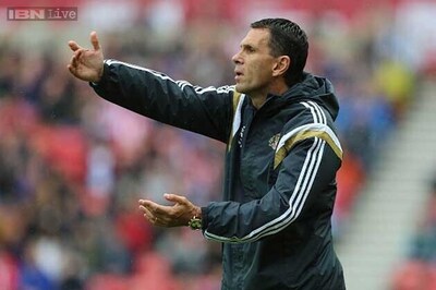 Glass half-full for Poyet after first Sunderland win