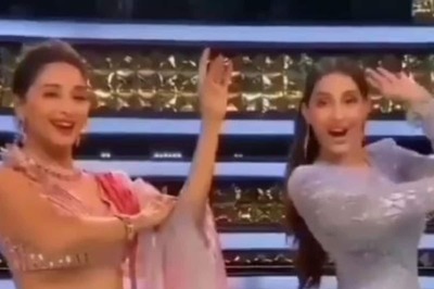 Madhuri Dixit and Nora Fatehi Groove on ‘Dilbar’ Song, Watch Video