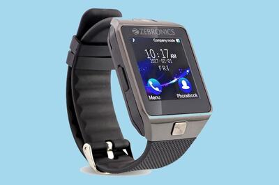 Zebronics Launches Smartwatch 'Smart Time 100' With a Built-in Camera