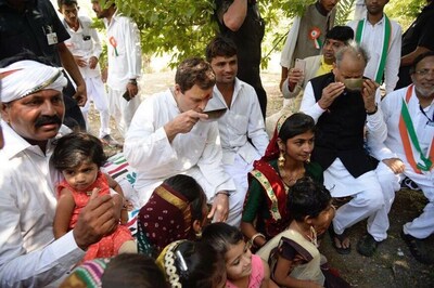 Shift in Rahul Gandhi's Campaign, Visits Temple in Gujarat in Trademark BJP Style
