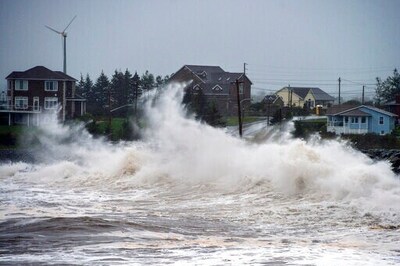 Beta Continues Slow Trek, Bringing Rain To Several States