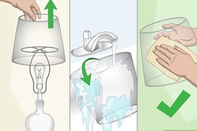 How to Paint Glass Lamp Shades