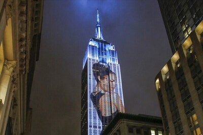 Fashion Icons Light up NY's Empire State Building